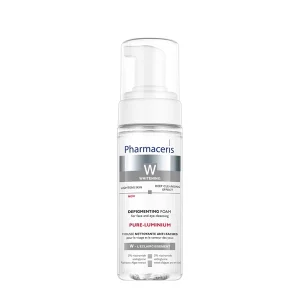 Pharmaceris W Pure-Luminum Depigmenting Foam: Bọt Rửa Mặt Làm Sáng Da & Mờ Thâm Nám Chuyên Sâu