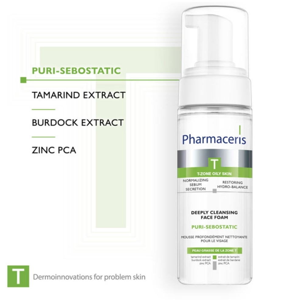 Pharmaceris Puri -Sebostatic là top sữa rửa mặt cho da dầu mụn được đánh giá cao